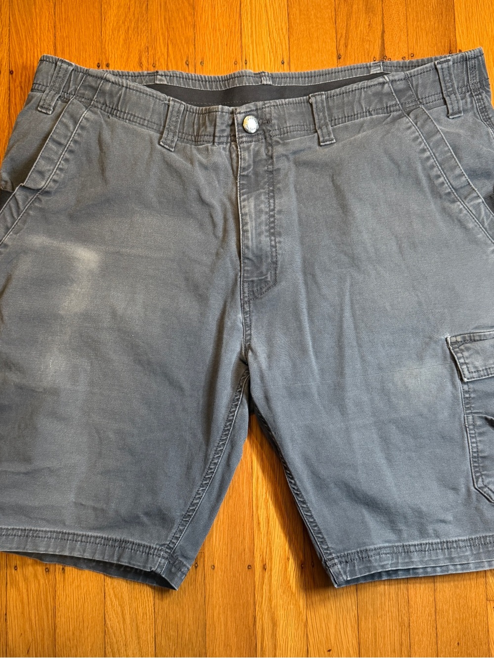 Wolverine Gray Cargo Shorts with Side Pocket